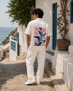 Padmam | White | Men's Oversized Shirt