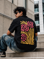 Roja | Black | Men's Oversized Shirt