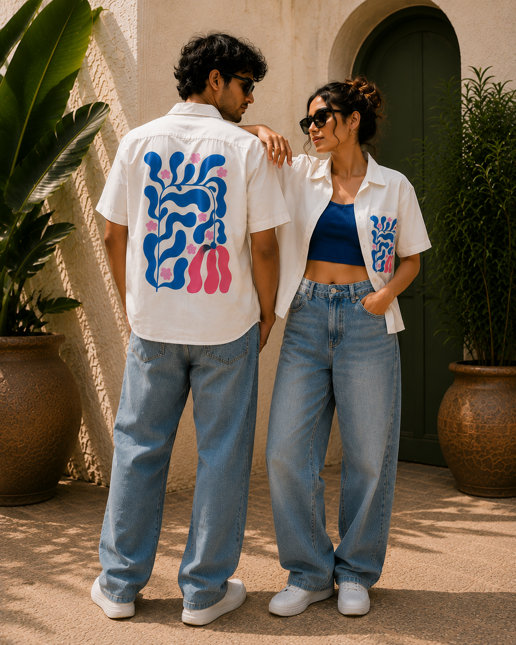 Arali | White | Women's Oversized Shirt