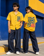 Arali | Yellow | Men's Oversized Shirt