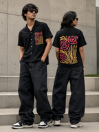 Roja | Black | Men's Oversized Shirt